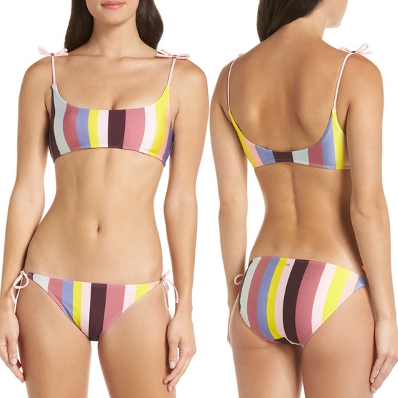 Ted Baker Penora Rio Stripe Bikini Top and Bottom - Picture 6 of 6